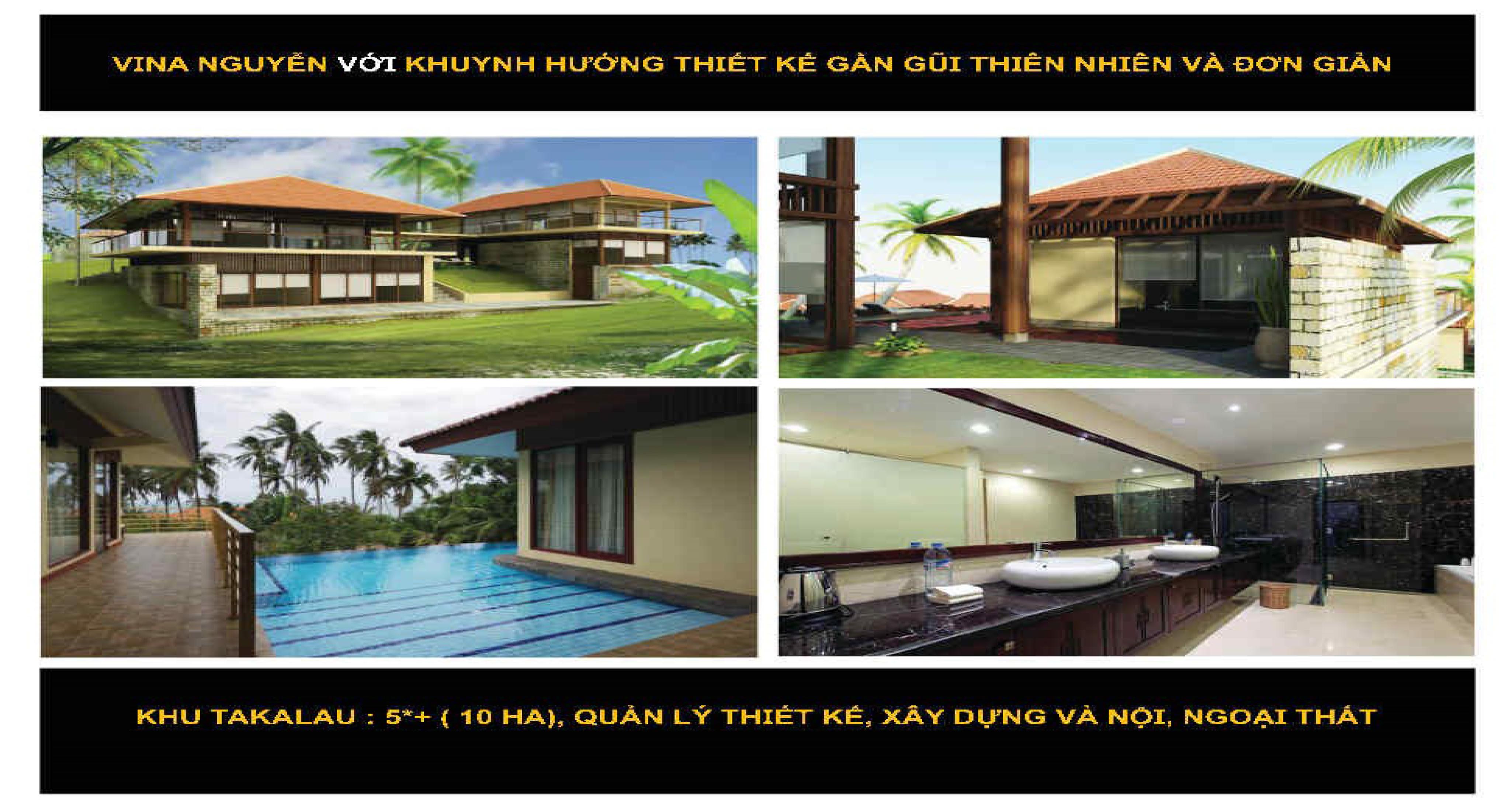 Takalau area interior and exterior design